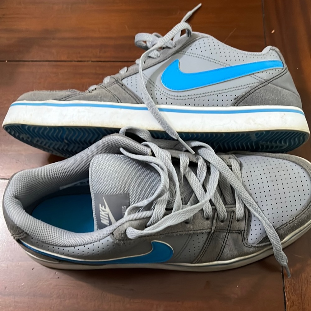 NIKE RUCKUS 11 SIZE GRAY AND BLUE COLOR
